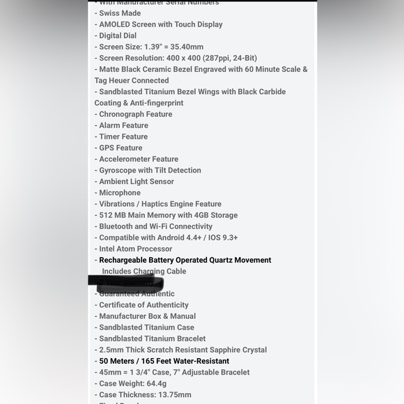 Tag Heuer Connected Modular 45 Men's - Picture 8 of 8